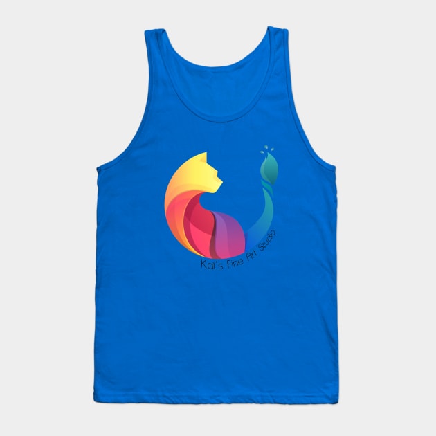 Kat's FIne Art Studio T-shiirt Tank Top by Kat Heitzman